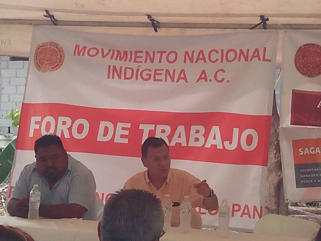 El Movimiento Nacional Indígena A.C. realiza “Foro de Trabajo”