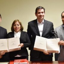 Congreso local firma convenio en materia de Derechos Humanos
