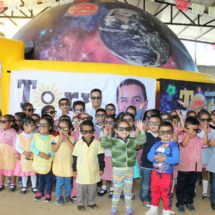 Continúa Planetario Tory en 3D recorriendo las escuelas del Distrito XV