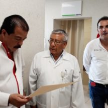 Por gestión del secretario Eviel Pérez Magaña se climatizará el área de urgencias del Hospital General