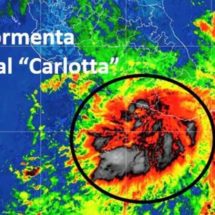 Se forma tormenta tropical Carlotta en costas de Guerrero