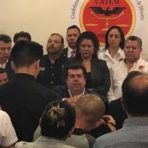 Transportistas denuncian abusos de CATEM en Puerto Escondido