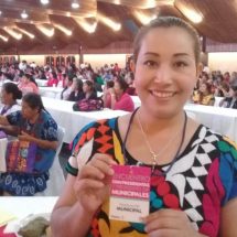 María Luisa Vallejo en gestión y trabajo constante por Tuxtepec
