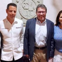 A invitación del gobernador Murat, cobija Oaxaca a líderes del Legislativo federal