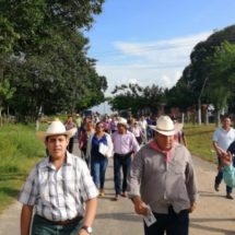 Cañeros de El Mirador, Los Bálsamos y Las Hojas respaldan al Cuate Molina para la CNPR