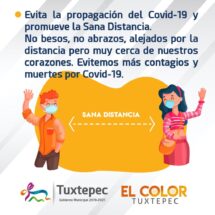 Responsabilidad ciudadana reducir contagios de Covid-19: Gobierno de Tuxtepec