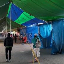 Inicia instalación de Tianguis de Día de Reyes en Oaxaca