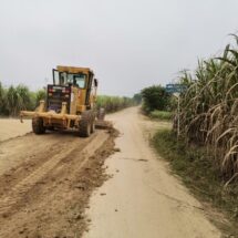 Trabajamos para mejorar los caminos rurales de Tuxtepec: Presidente Municipal.