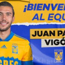 Oficial: Tigres le dio la bienvenida a Juan Pablo Vigón