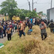 Veracruz: rescatan de un tráiler a 310 migrantes