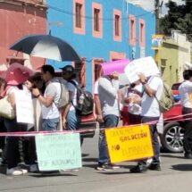 Personal del Poder Judicial federal instala bloqueos en Oaxaca