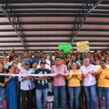 Gobierno Municipal Tuxtepec Invierte más de 4 MDP en pro del deporte en San Bartolo